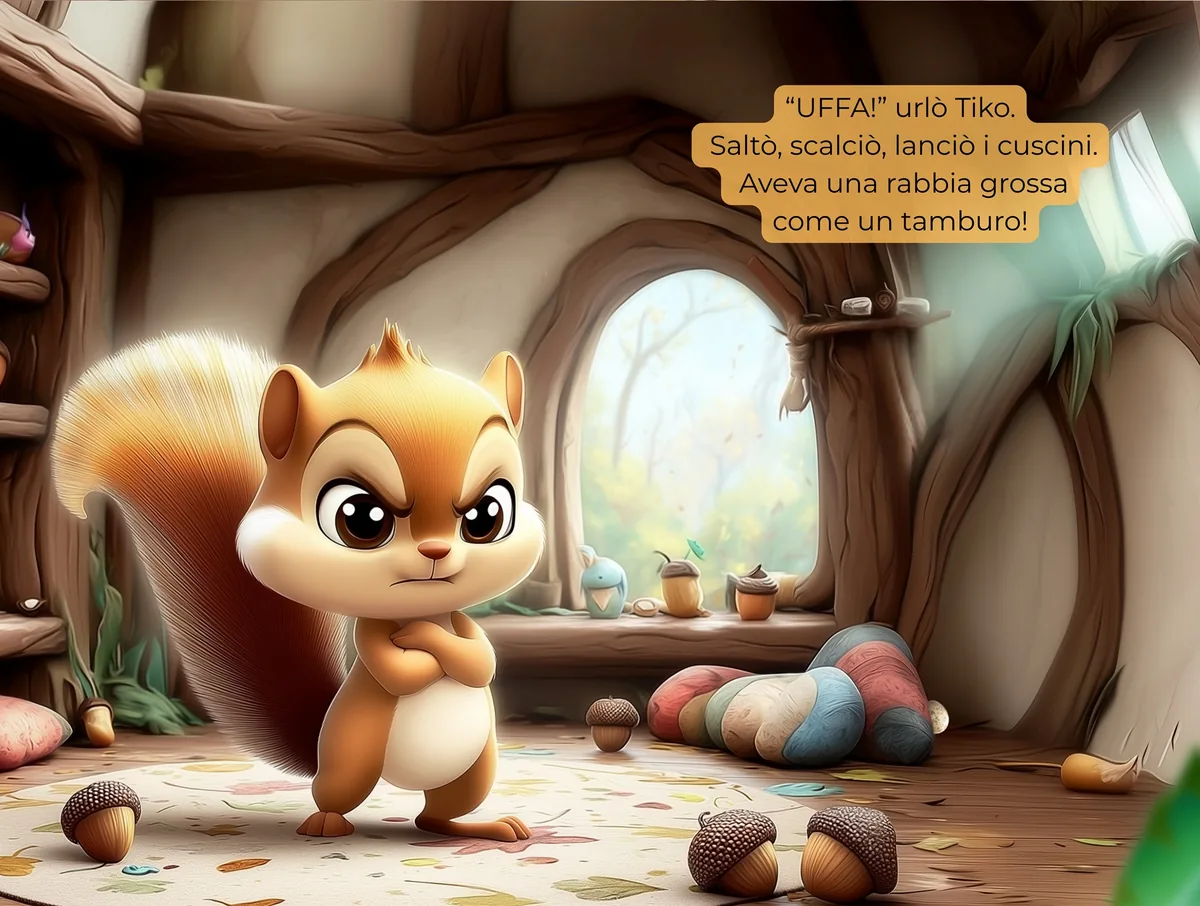 Tiko e il Sassolino della Calma illustrazione 1